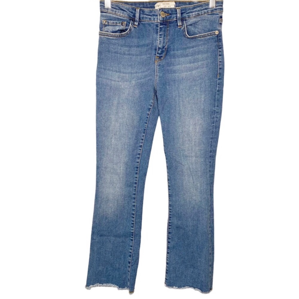 Free People Raw Hem Jeans